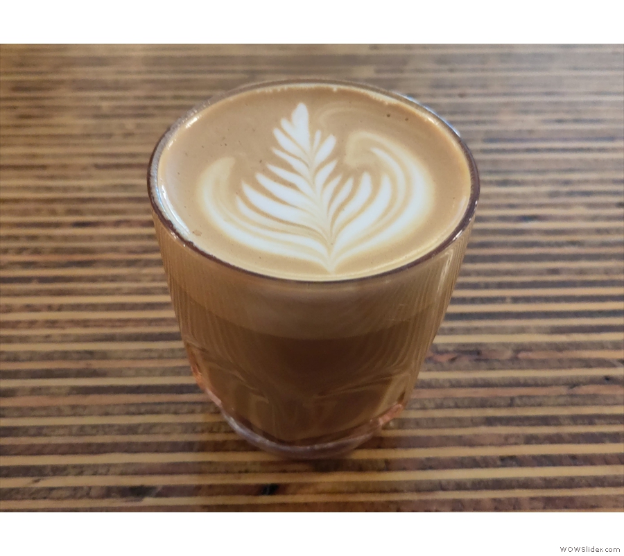 I started my day as I had on Saturday morning, with a cortado.