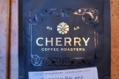 ... and in return left a bag of this Rodrigo Pelaez Colombia from Cherry Coffee Roasters.