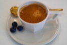 I had this espresso, served with three blueberries, at Spro - Mission Dolores/Castro.
