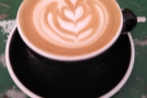 Another house blend, this time in a flat white, served at Ernst Kaffeeröster.