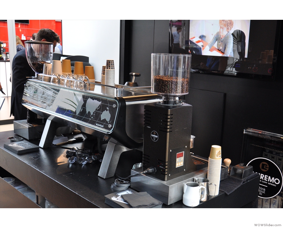 However, pride of place when to the brand new Opera espresso machine!