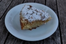 ... and a French almond cake, all of which were delicious.
