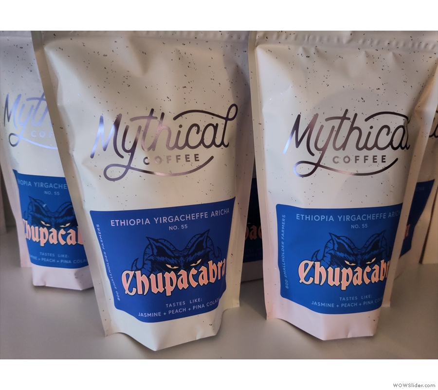 ... surprised to learn that there was a new coffee in the hopper, the Chupacabra.