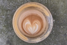 Made with the Whisper House Blend, it had some impressively long-lasting latte art.