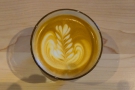 The latte art was getting better as the week went on...