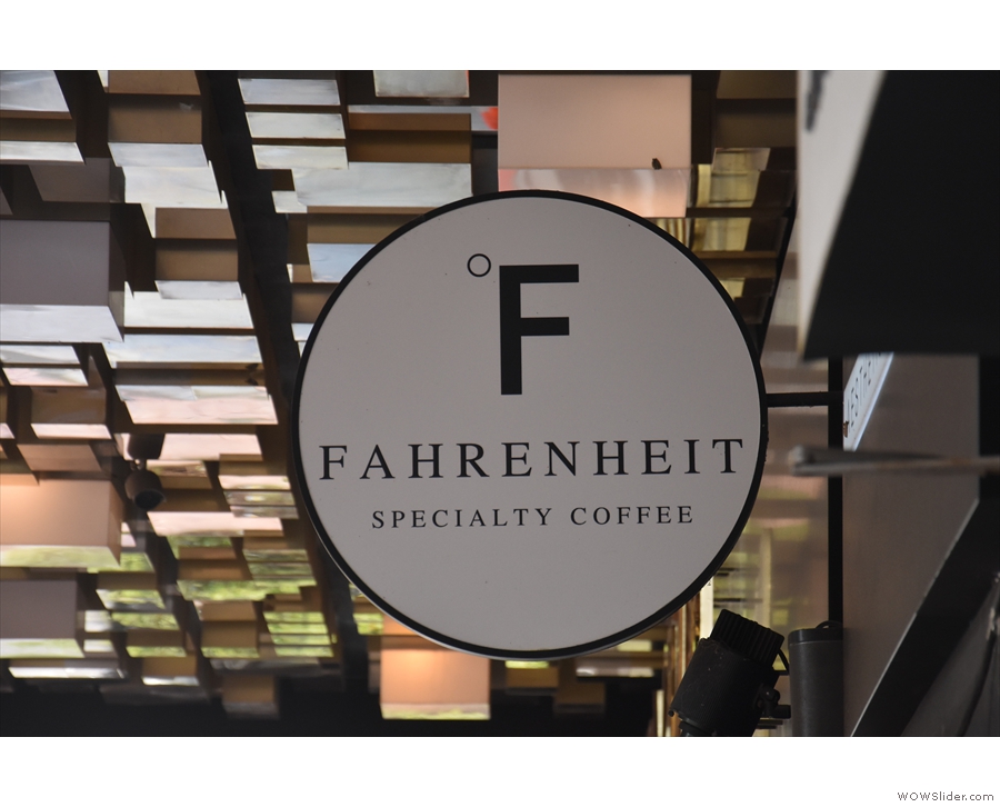 ... to do with the Coffee Spot, but the answer is here: the lobby is home to Fahrenheit.