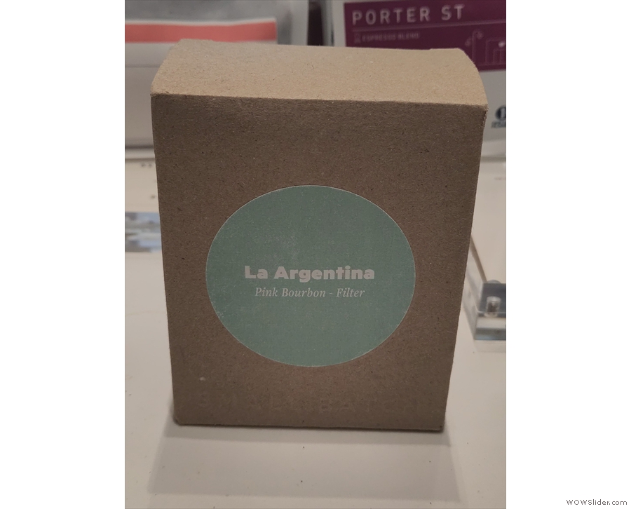 After much deliberation, they selected the La Argentina from Small Batch in Melbourne.