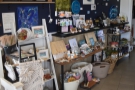 This is where you'll find various items for sale, showcasing local artists and producers.