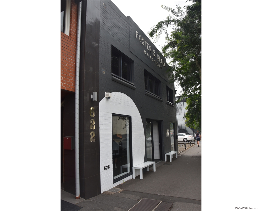 Walking away from central Brisbane along Wickham Street, you come to Foster & Black.