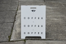 This is what we've come for: Manta Ray Coffee Roasters and its promise of coffee!