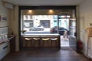 Another look at the four-person window-bar, as seen from in front of the counter.