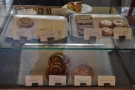 ... where you'll find the cakes and pastries on display to the right...