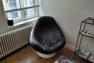 ... and this black armchair.