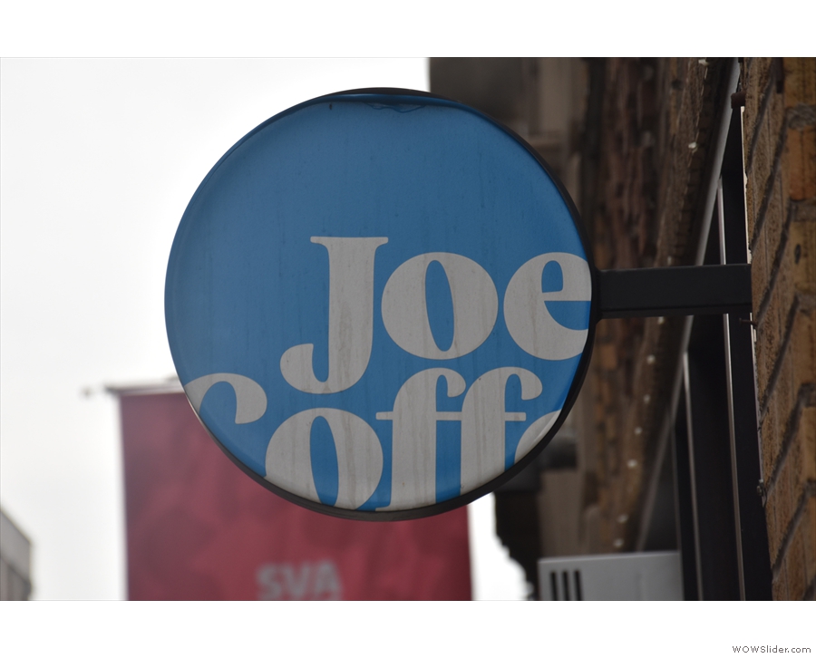 It's Joe Coffee, going strong for 20 years, although this is my first visit!