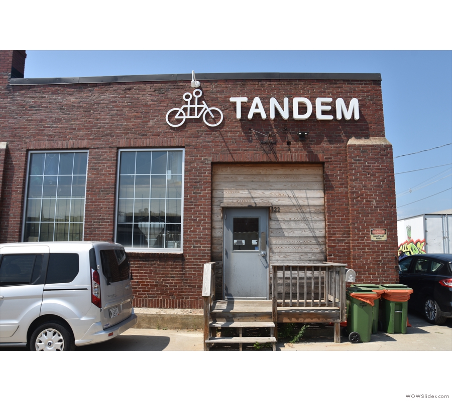 ... which has housed the Tandem Coffee Roastery since 2019.