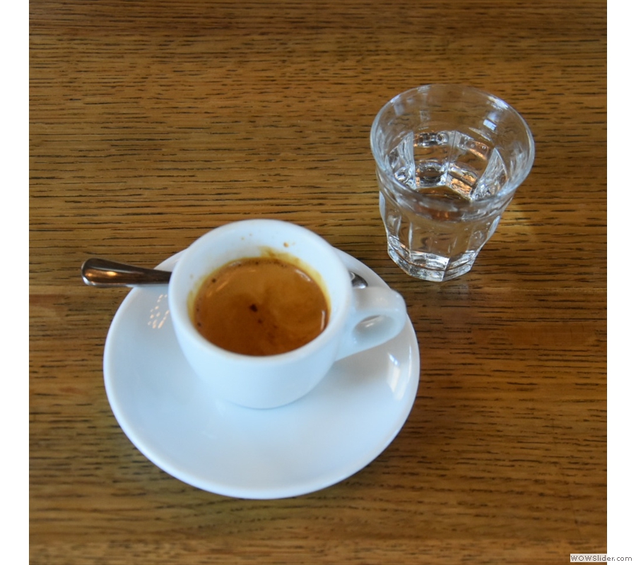 Another visit, another single-origin espresso, this time from 2019. On that occasion...