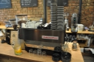 The La Marzocco espresso machine in more detail.