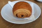 ... while I finally got to try one of the pastries!