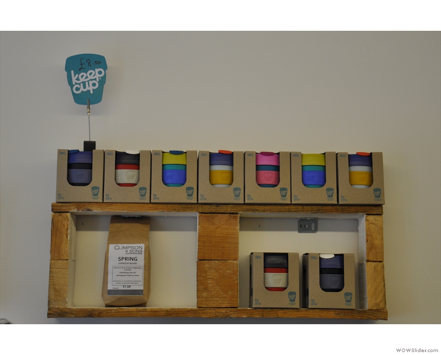 However, Wood Street will sell you a KeepCup if you'd like. JOCOCup was most upset!