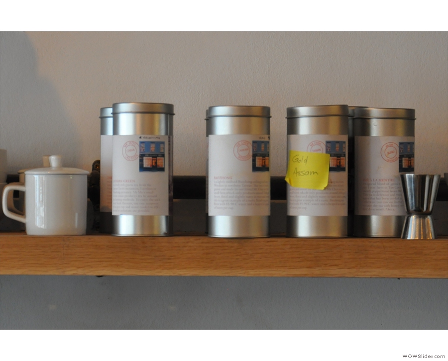 ... and a decent selection of Postcard Teas