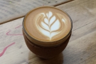 Lovely latte art though :-)