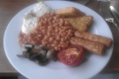 And to prove it's not all sweet things, my vegetarian breakfast from last year with Keith.