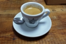 My humble espresso. Cracking cup though!