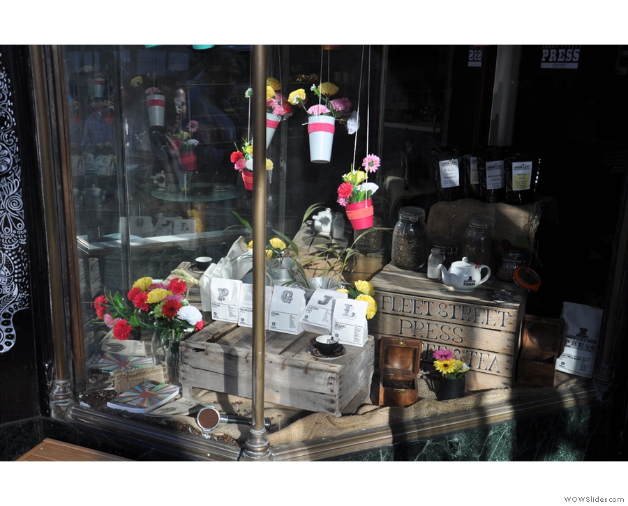 Much of its prettiness comes from its fantastic window displays.