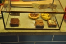 ... as well as a small selection of excellent cakes.
