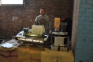 And roasters, Clifton Coffee Company, with Chris from Small St Espresso pressed into duty.