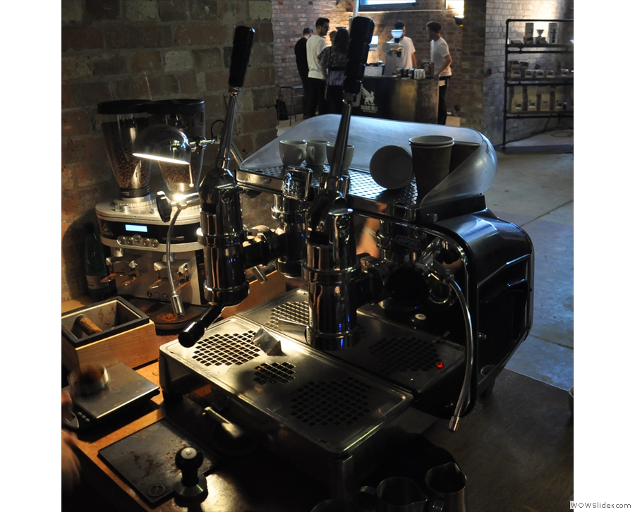 Lever machines were very much in vogue at Cup North. They are lovely though.