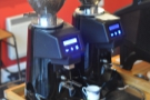 ... and the two espresso grinders.