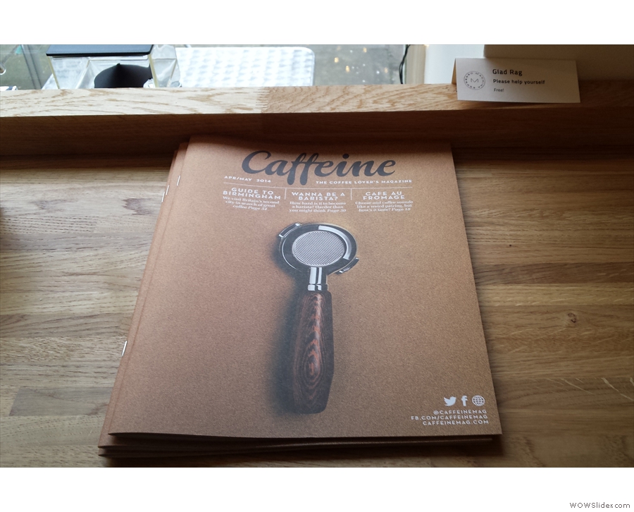 I can't go anywhere these days without coming across Caffeine Magazine :-)