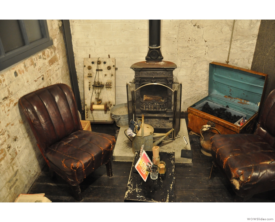 Pride of place goes to Steampunk's second working stove. I know where I want to sit!