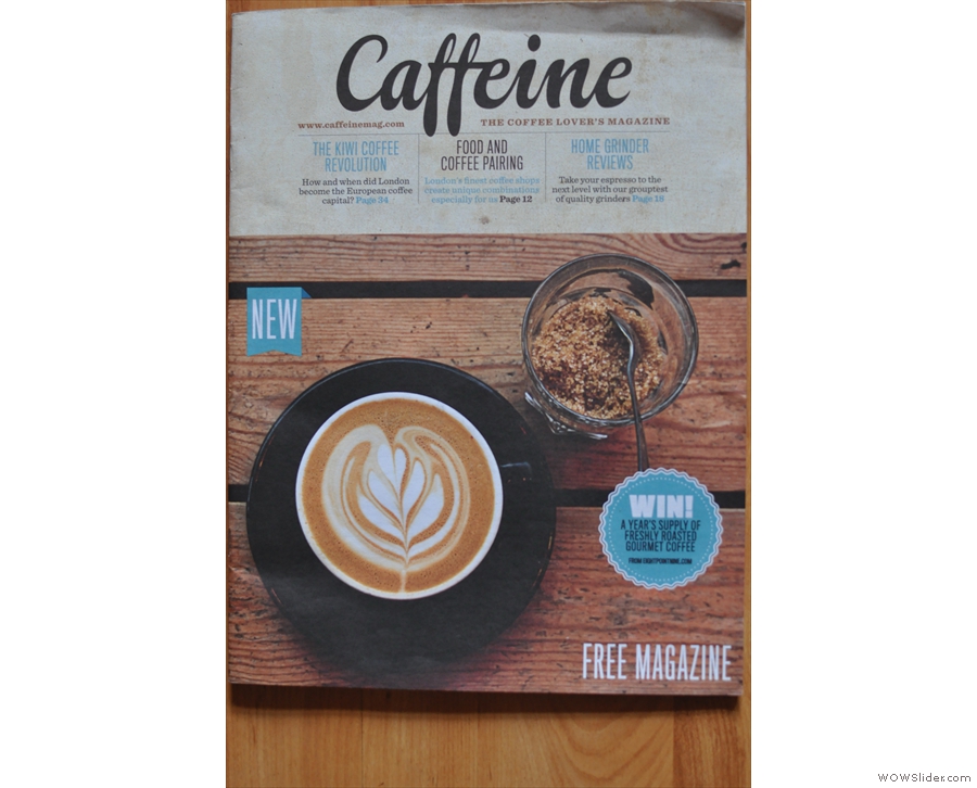 The first ever Caffeine Magazine, and already it's looking amazing!