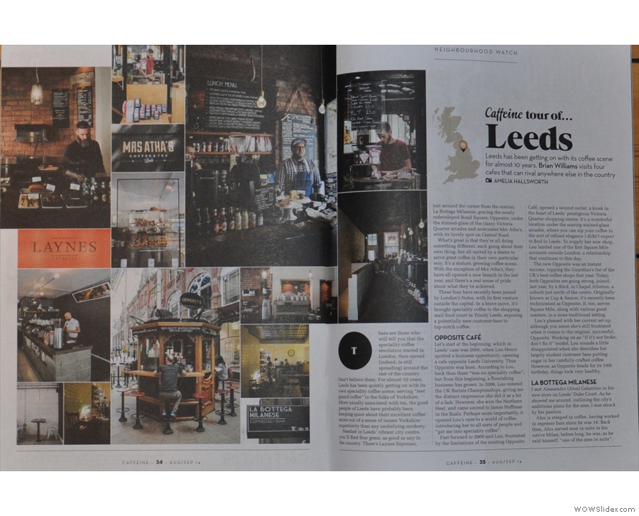 ... while Amelia's wonderful photos illustrate this feature on Leeds. Wonder who wrote it?