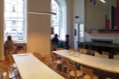 Turning around, a panoramic view of the third room from the other door.