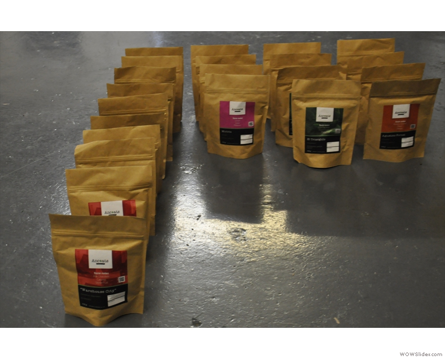 Put the two together, and this is what you get! The Ancoats range, minus the decaf.