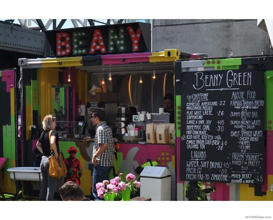 Beany Green again, this time at the South Bank.