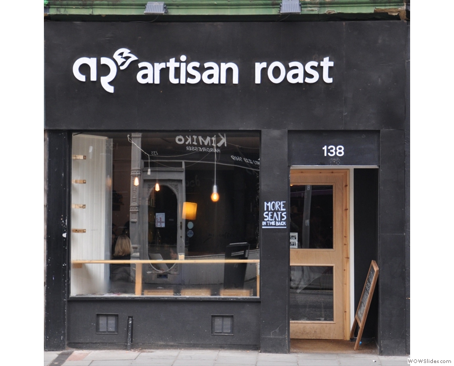 The second Edinburgh Artisan Roast, this time on Bruntsfield Place.
