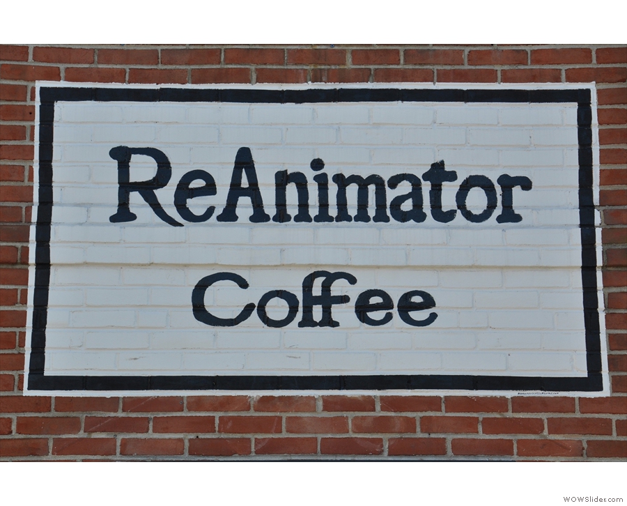 Another coffee-shop/roaster in Philadelphia. This time it's ReAnimator, with a decaf filter.