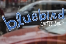 Bluebird Coffee Shop in New York City, a lovely neighbourhood spot.