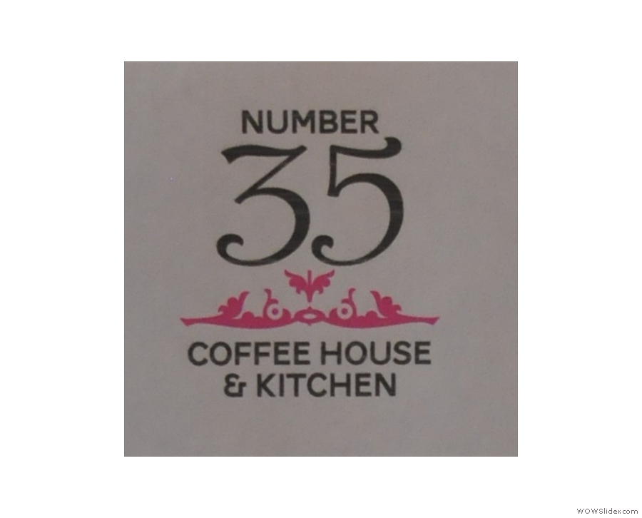 Dorchester's No 35 Coffee House & Kitchen, another serving espresso from around the world.