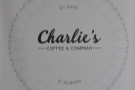 Charlie's Coffee Shop in St Albans, bigger than Charlie's van, but not much!