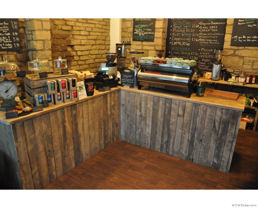 Huddersfield's lovely Coffee Kabin, great space, even better coffee.