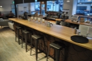 Another view of the counter, with its neat row of Chemexes (if that's the plural of Chemex).