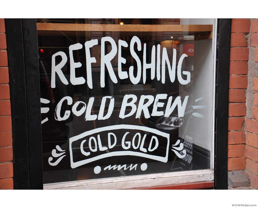 Cold Brew: it was all the rage last summer (when I was at TAKK).
