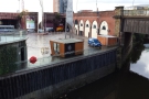 A view of Grindsmith from the Manchester side of the river during a brief lull in the rain.