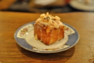 The orange and almond cube cake, a weird combination, but surprisingly nice.