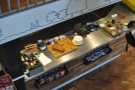 The counter, as seen from above.